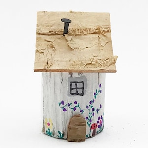 Wooden Fairy House Tiny Gifts