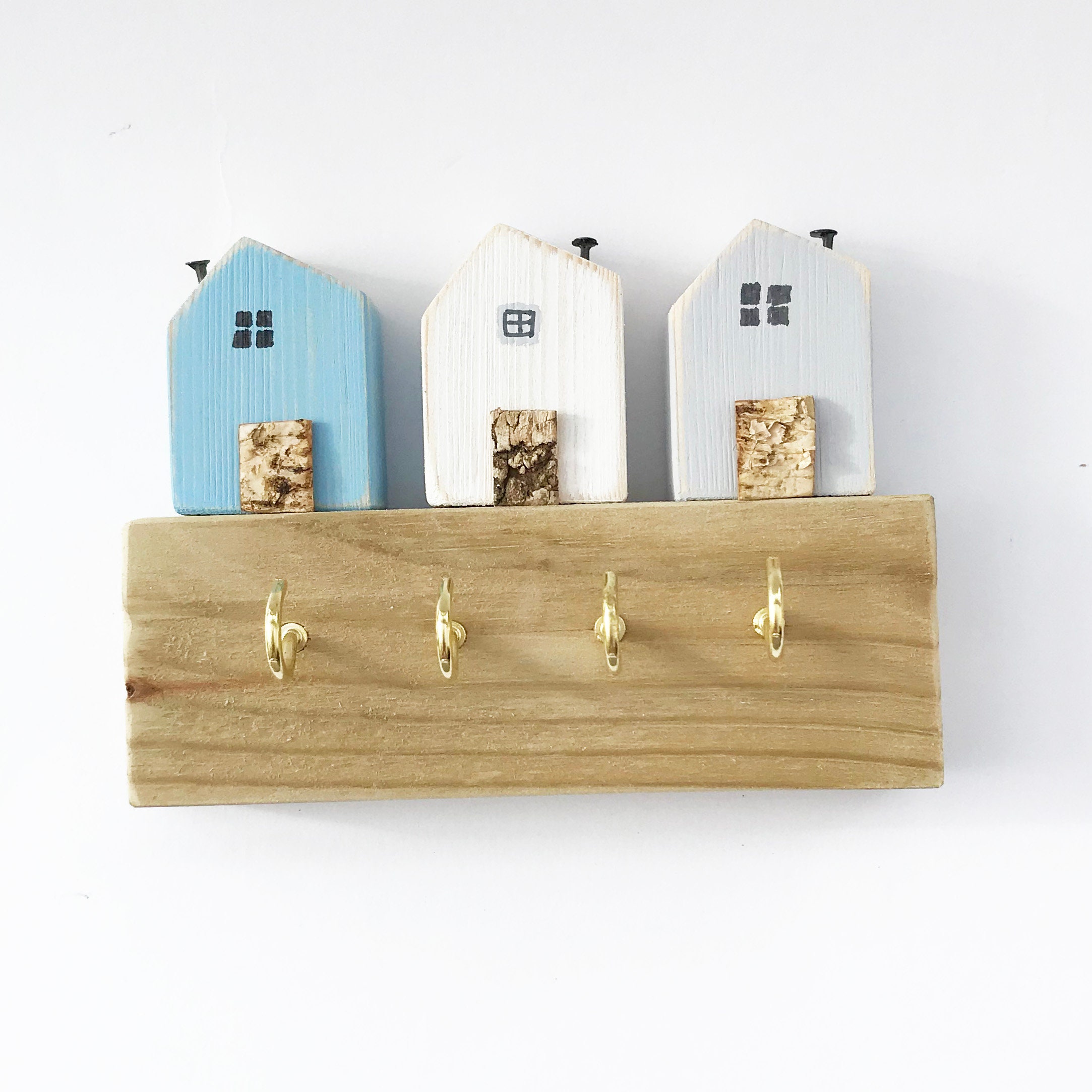Miniature House Key Holder Key Holder for Wall Key Hooks Etsy UK