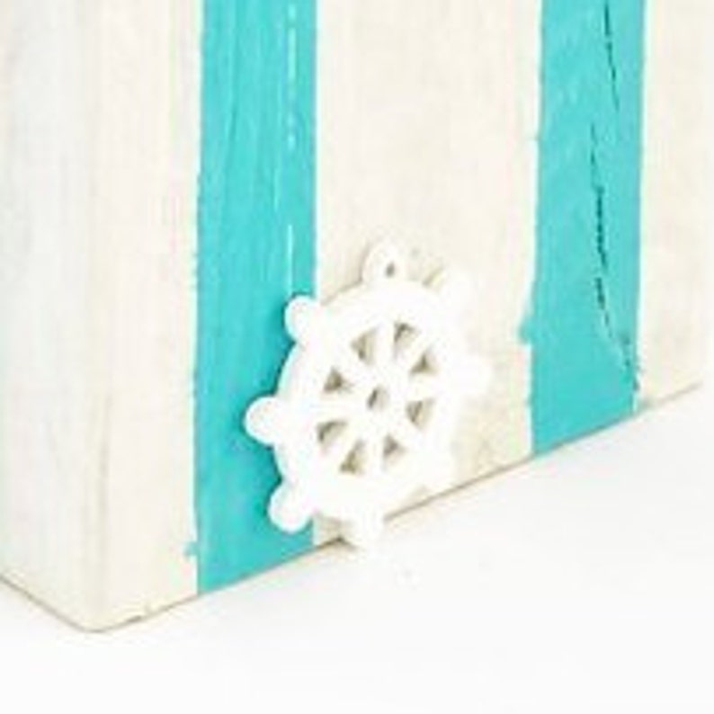 Beach Hut Ornament Bathroom Accessories Nautical Coastal Etsy