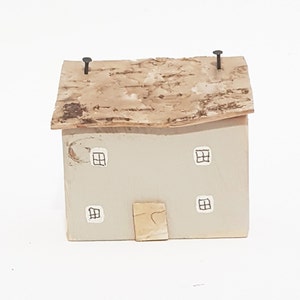 Holz Haus Miniatur rustikale Dekor