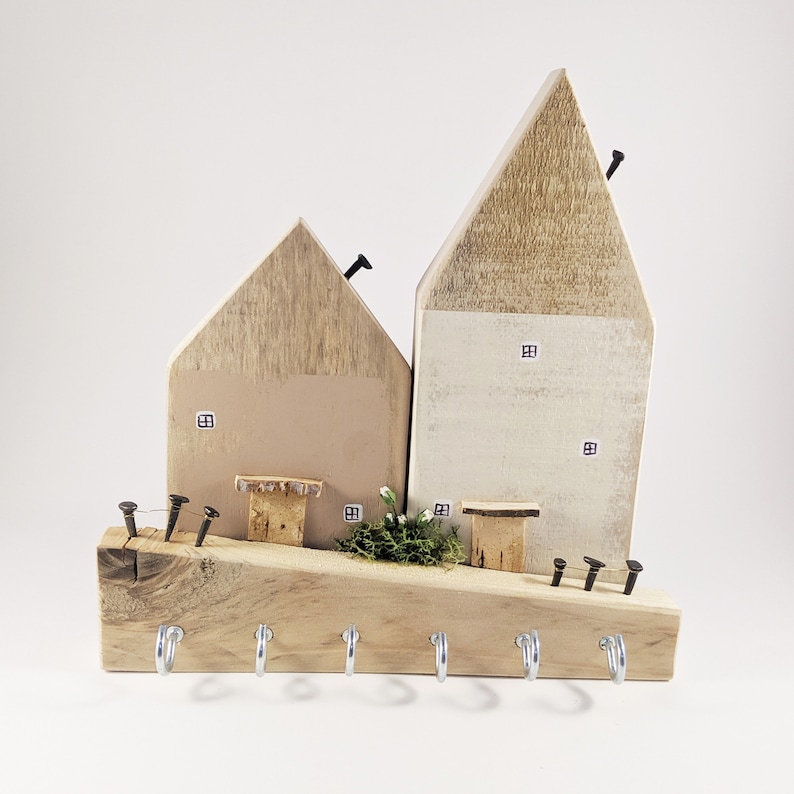 Key Holder For Wall Rustic Hall Decor