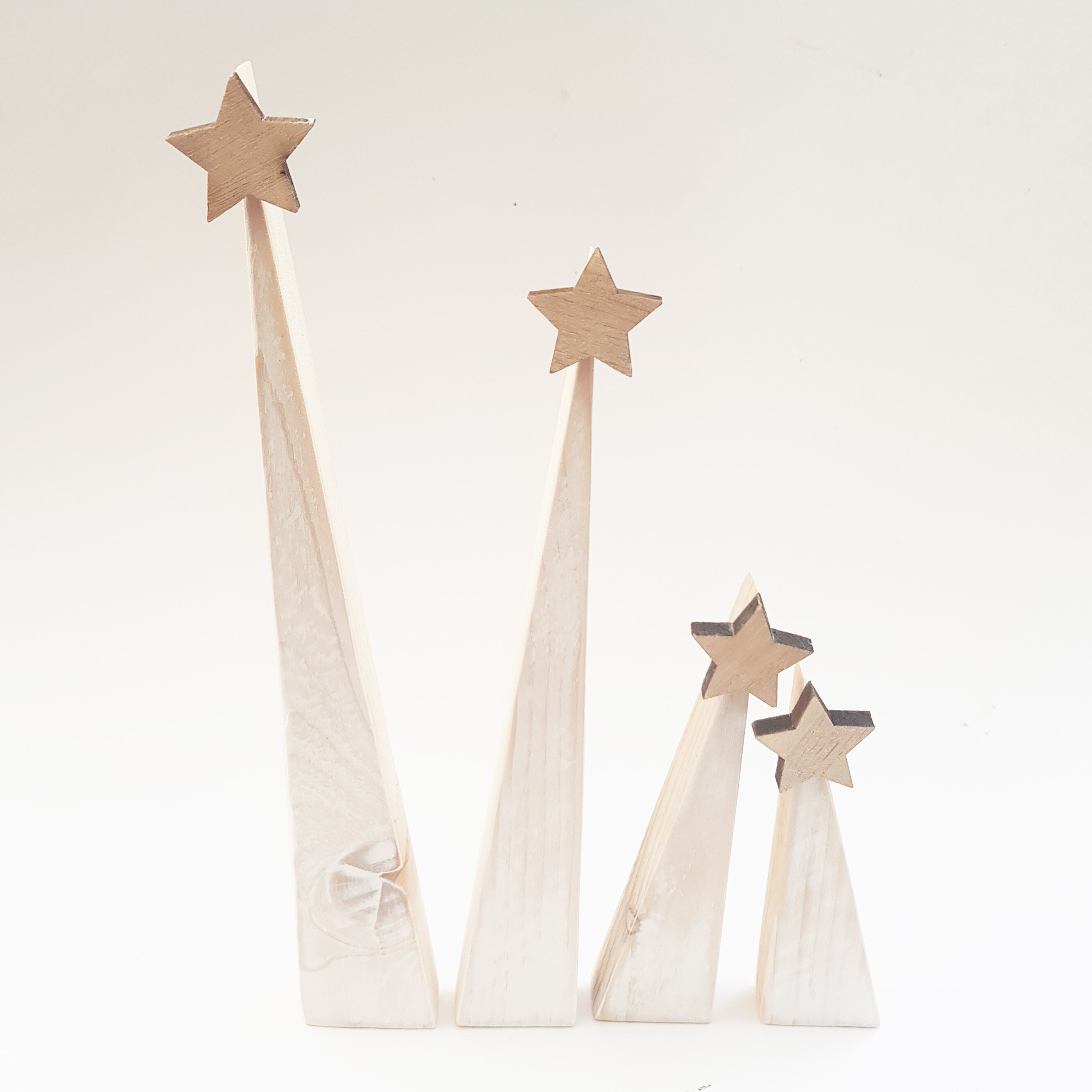 Contemporary Wooden Christmas Trees Modern Christmas | Etsy