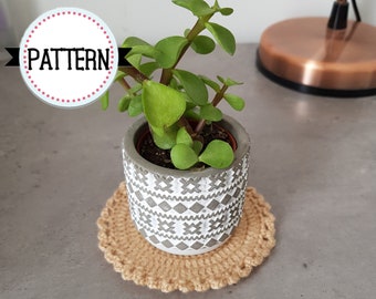 Block Coaster | Crochet Pattern