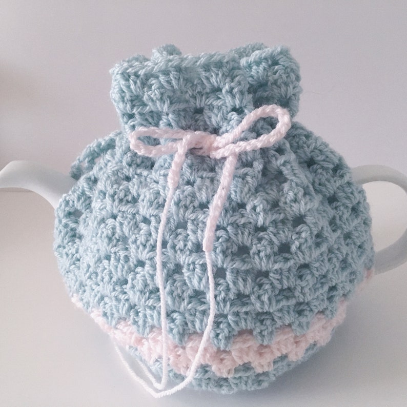 Granny Stripe Tea Cozy, Crochet Tea Cosy Pattern Etsy