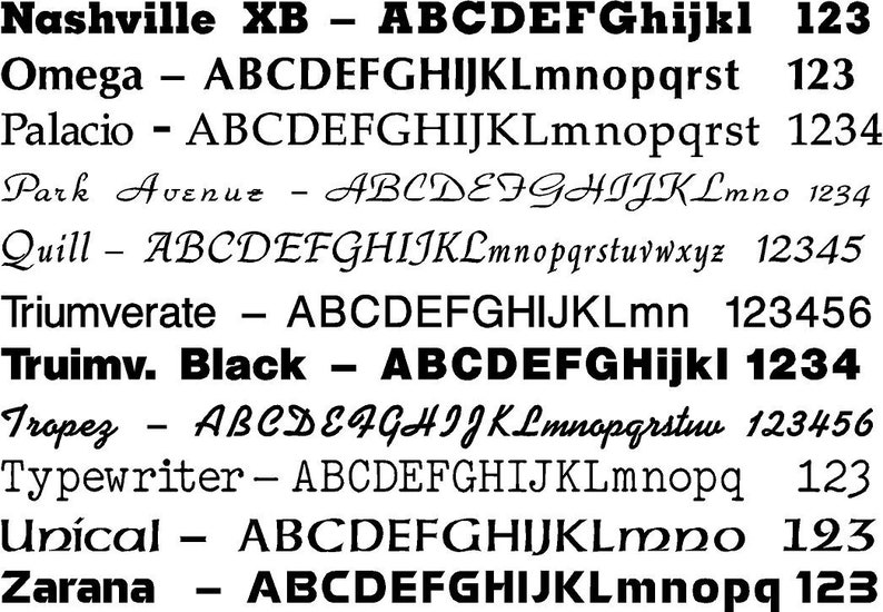 CUSTOM CAR LETTERS Vinyl Sticker Decal Auto Lettering - per Letter - Etsy