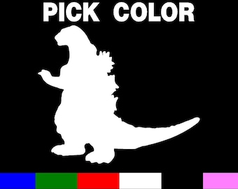 Godzilla Gojira Kaiju Vinyl Car Decal Sticker