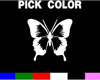 Butterfly decal sticker vinyl decal window car truck SIZE & COLOR