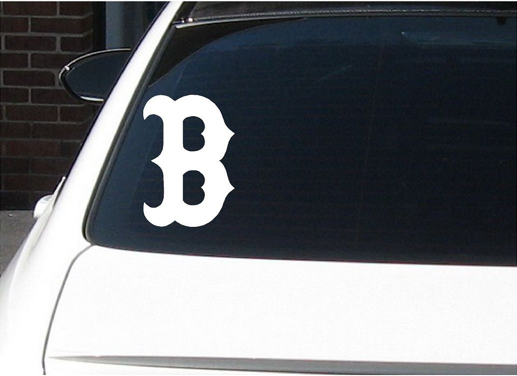 Boston Red Sox Vinyl Car Decal Sticker MLB Boston B Etsy