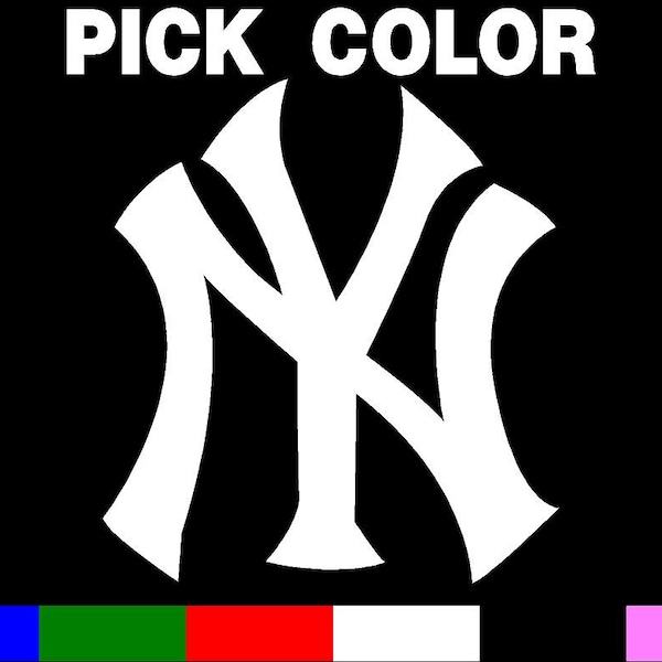 New York Yankees Vinyl Car Decal Sticker MLB Yanks