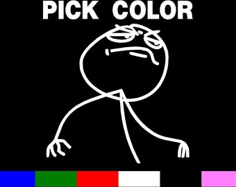 FUCK YEA meme Car Truck Wall vinyl decal PICK a size & Color for car truck computer ipad or whatever