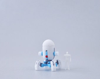 Atom A1 _World&#39;s Smallest Robot Model Kit_ 3D Printed