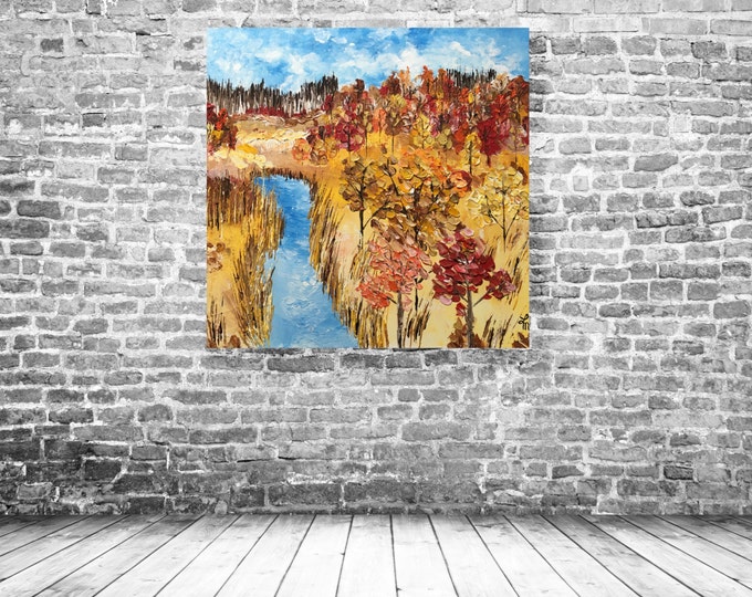 Original Painting - "Mountain Creek"