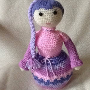 Long braid doll.