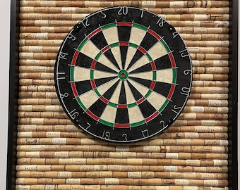 Handmade Wine Cork Dart Board