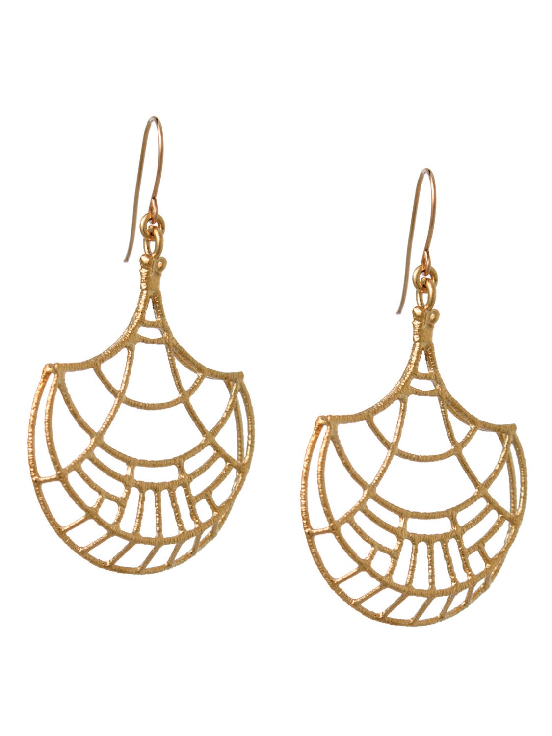 Geometric Gold Earrings Gold Statement Earrings Large Etsy UK