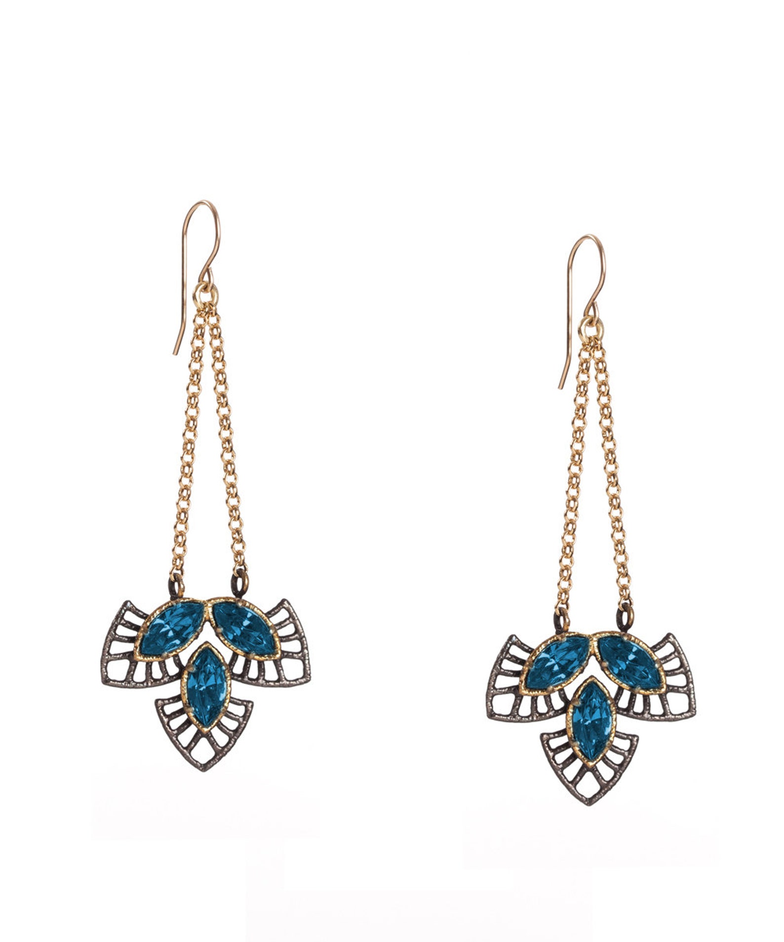 Statement Earrings Dangle Earrings Evening Earrings Etsy