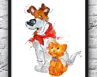 Oliver Company Dog Etsy