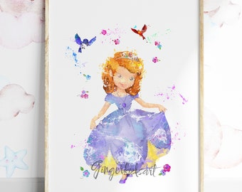 SOFIA (420mm) - Wall Sticker - Etsy