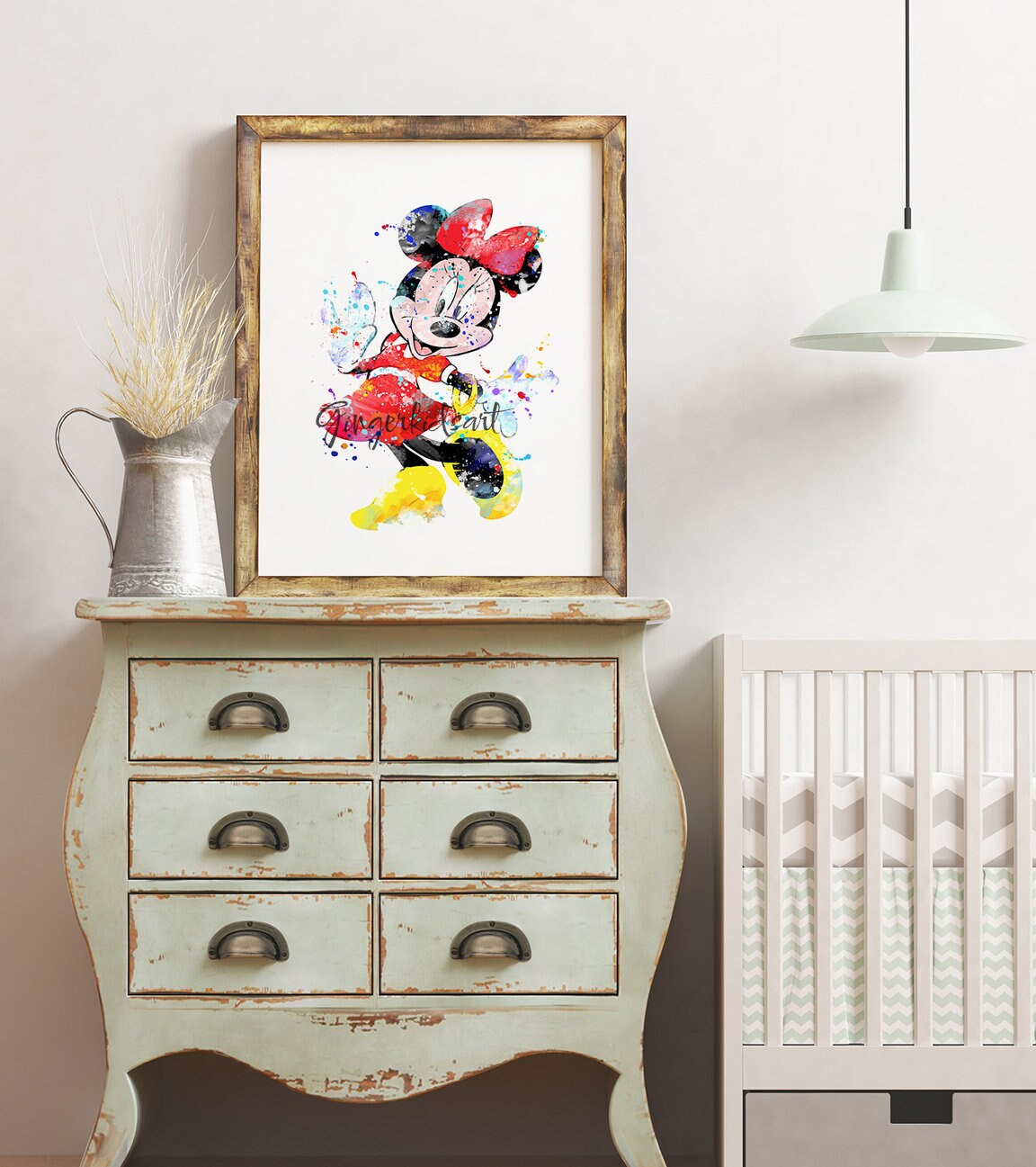 ディズニー　ミニーマウスのアートプリント　 絵画 オランダ製 楽天市場】【取寄せ】 ディズニー Disney US公式商品 ミッキー