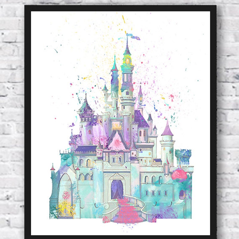 Princess Castle Art - Etsy