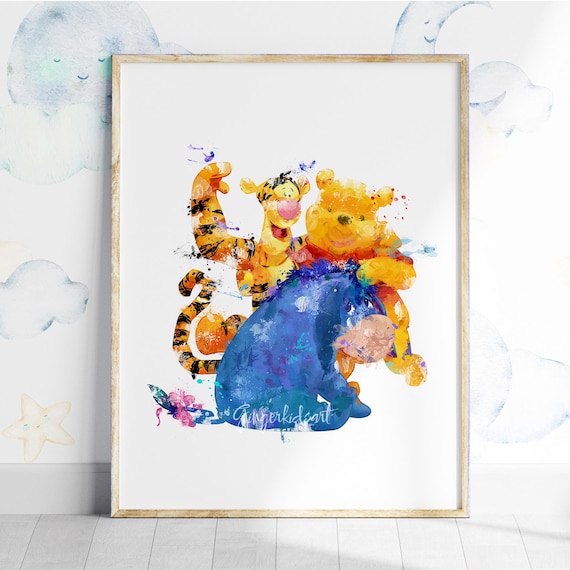 Disney Framed Prints プーさん Disney クラシックプー fremed