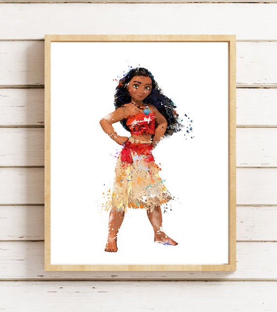 paint by numbers kit Disney moana movie