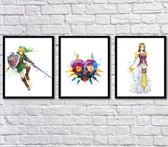 FOIL Art Prints A5 Zelda x Link TOTK – lisabaggy