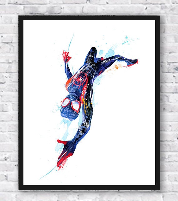 Spider-Man Miles Morales (Artwork by me) : r/Marvel