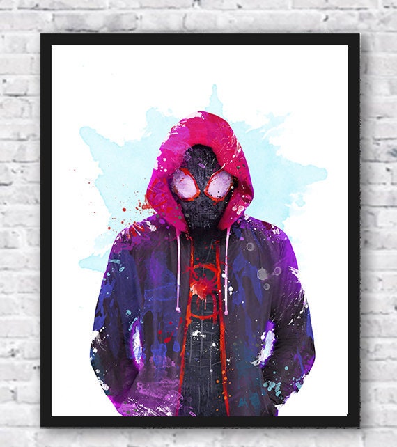 Canvas print Spider-Man Miles Morales - Be Greater