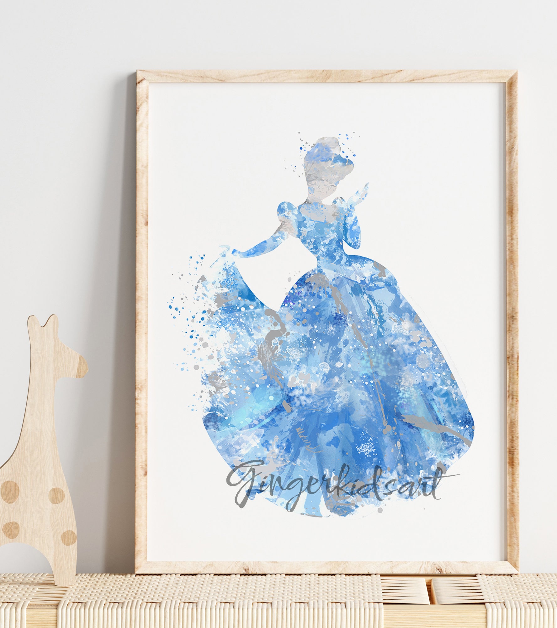 水彩画家 Agnes Cecile アグネス・セシル　未額装 プリント アート 同期ホタル - 水彩画のファインアートプリント - グレート