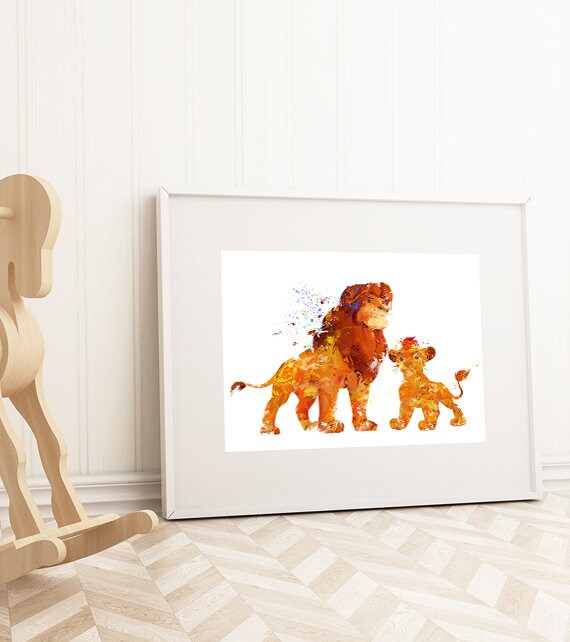 ライオンキング ディズニー シンバ リトグラフ ポスター 絵画 壁絵 Amazon.co.jp: Trends International ディズニーライオンキング