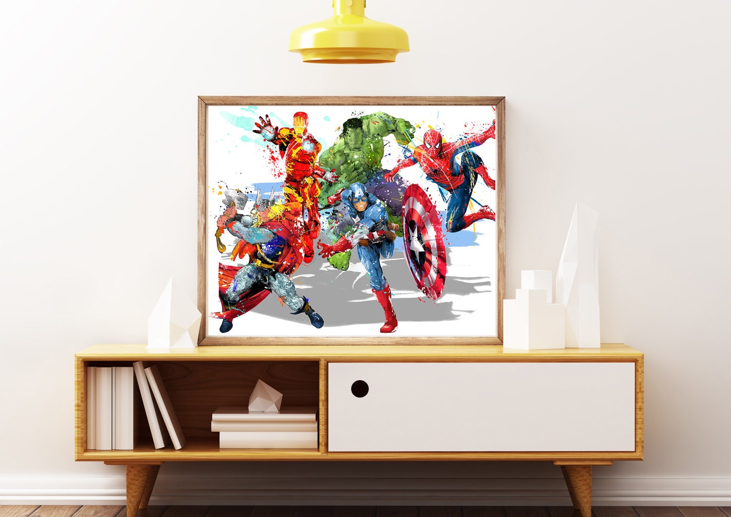 Marvel Avengers Film Super-héros Cadeau Pour Les Fans Poster