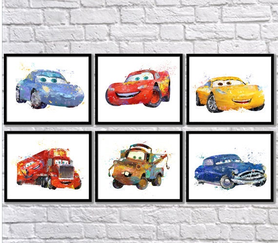 lightning mcqueen and mater and sally