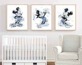 Mickey Mouse, Watercolor, Art Print, Baby Shower, Mickey Mouse Poster, Wall Art, Nursery Decor, Kids Room Decor-557 742 741-2