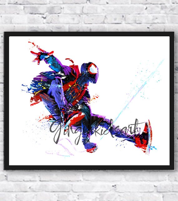 Canvas print Spider-Man Miles Morales - Be Greater