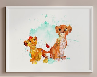 Yeesam Art, tela per pittura con codifica numerica, per adulti e bambini, motivo: leone, elefante, aquila colorati, 40 x 50 cm, Elephant & Sun, Without Frame