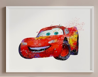 カーズ プリント マックイーン トウ メーター フィルモア サリー