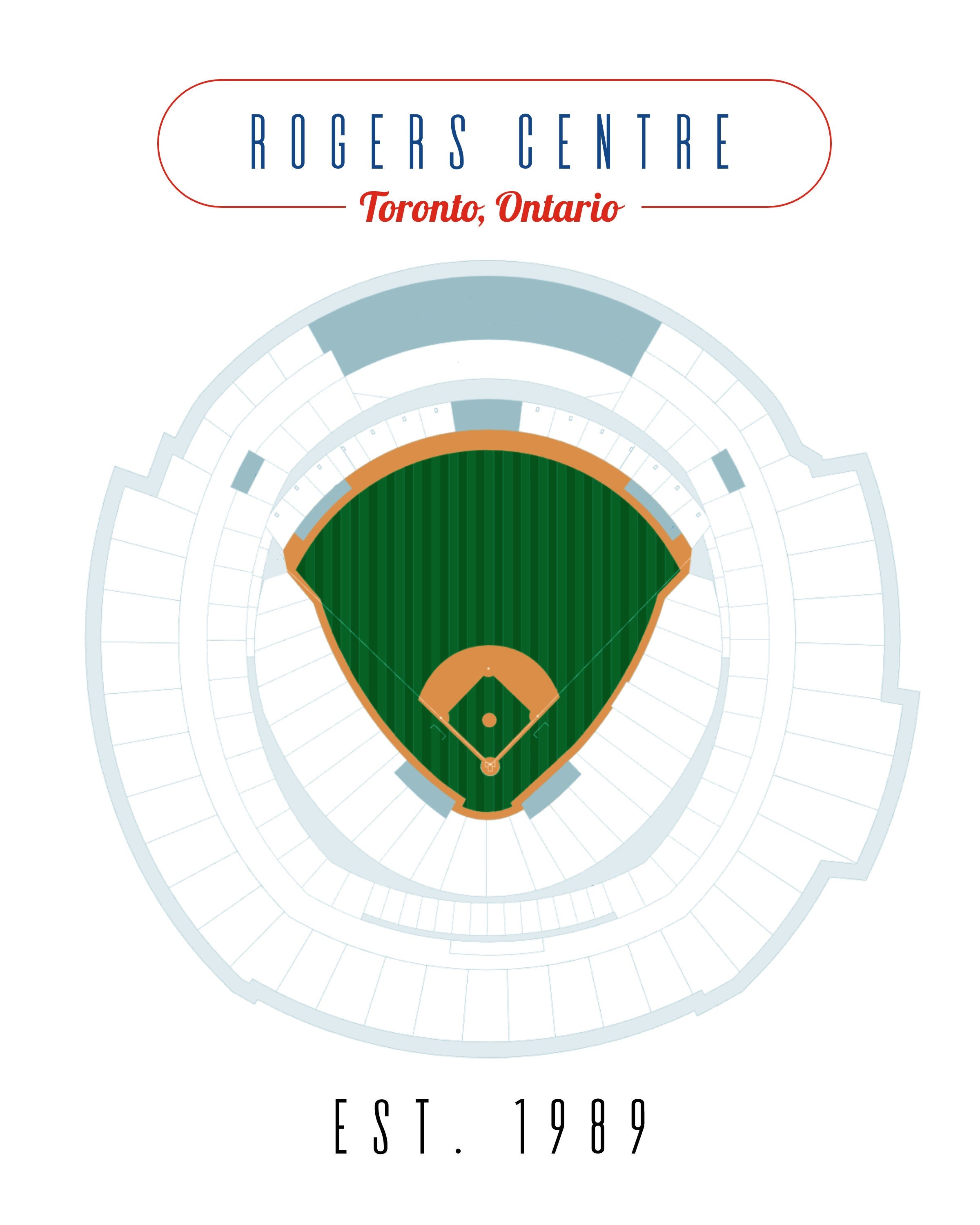 Rogers Centre Seating Charts 