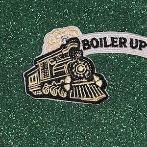 Boilermaker, Embroidery Iron On Patch for hats, bags, jackets