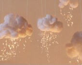 Cloud Light, Battery Operated Night Light, Nursery Lighting, Soft Lighting BC1001
