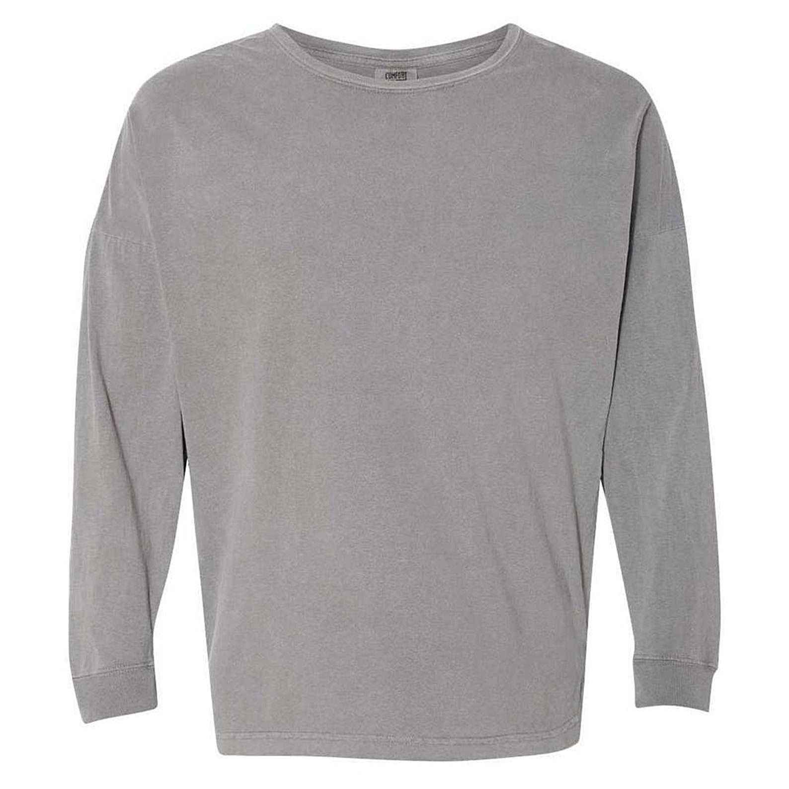 Blank Comfort Colors Long Sleeve T-Shirt color Grey | Etsy