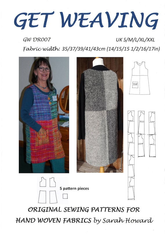 ladies pinafore dress pattern uk MILDRED PINAFORE sewing pattern