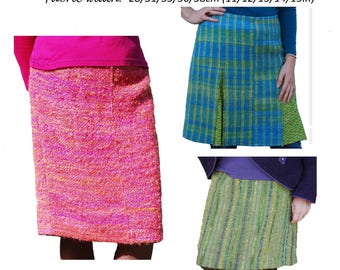 GW SK002 S-XXL Original Lined Skirt Sewing Pattern for Narrow
