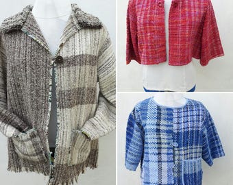 GW JA003 2XL-5XL Instant Download- please read description box before ordering. Edge to edge jacket, loop + button, collar options, pockets