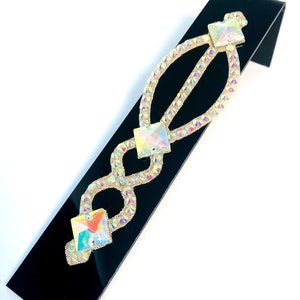 Accessoire de cheveux en cristal pour la danse, danse de salon latine Hair Jewellery