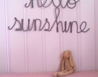 Articulos Similares A Alambre Arte De La Palabra Hilo Alambre