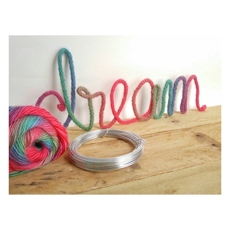 Wire Words Wire Word Art Word Wall Art Yarn Wire Words Etsy
