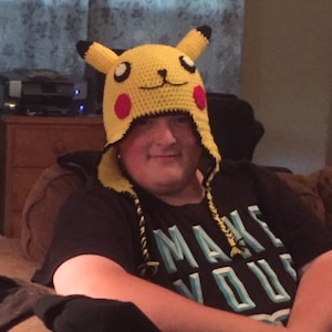 Pikachu inspired hat