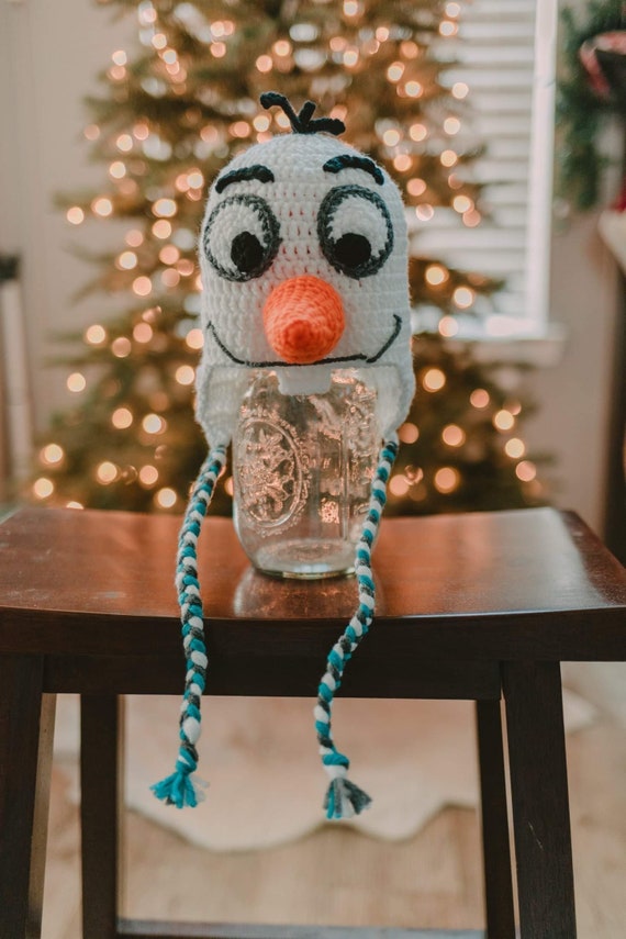 Olaf Inspired Hat | Etsy