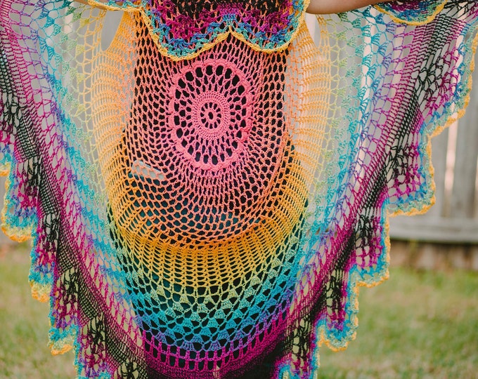 stevie nicks fringe shawl